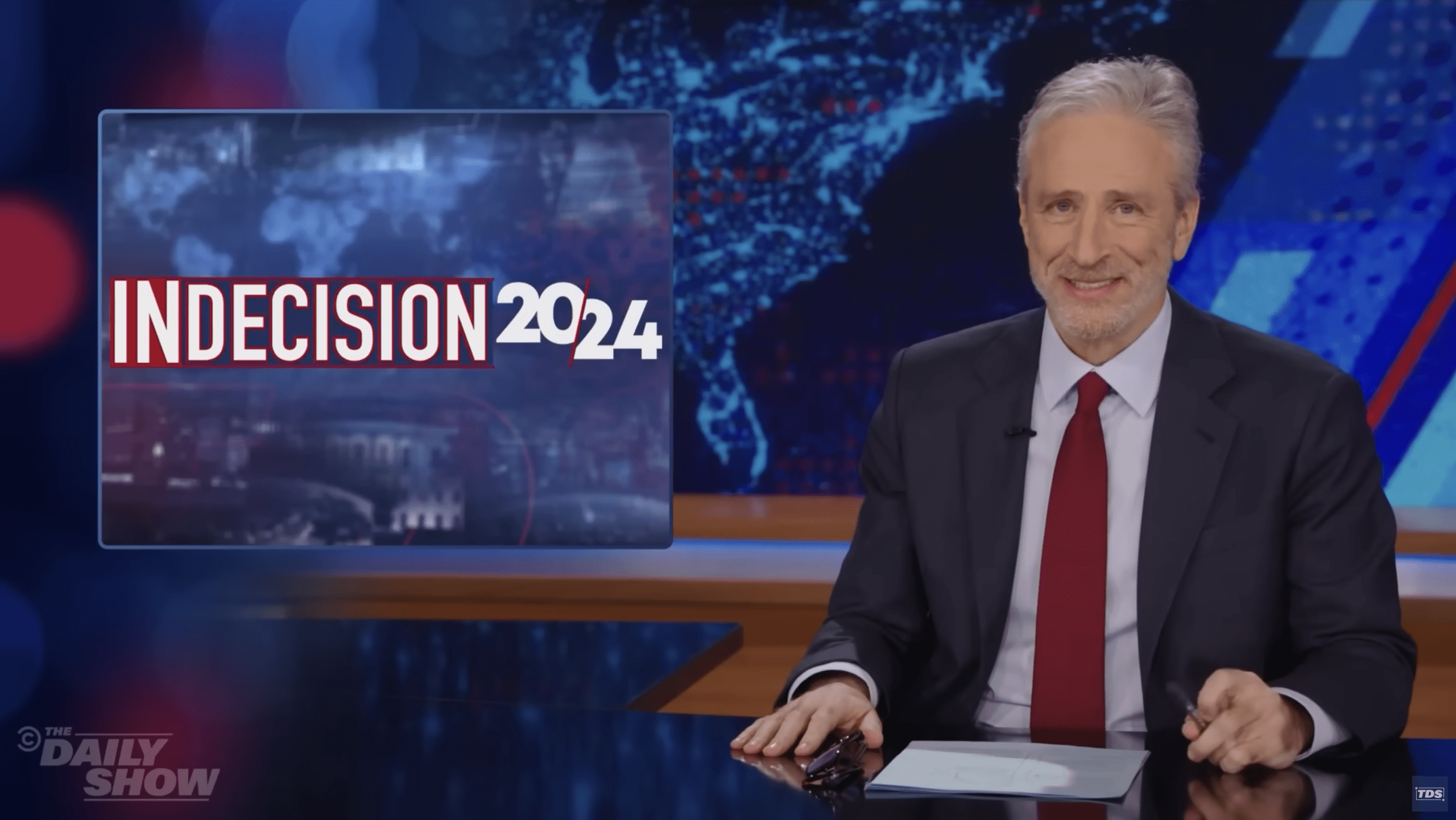 Jon Stewart back on the Daily Show